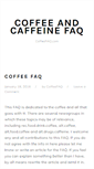 Mobile Screenshot of coffeefaq.com